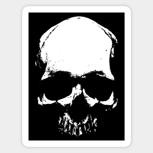 Human skull Sticker